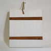 White Rectangle Mod Charcuterie Board