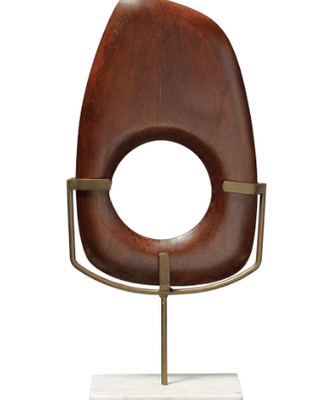 Veronica Tall Wood Object
