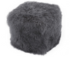 Lamb Fur Pouf