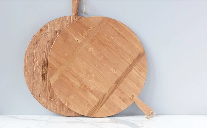 Round Pine Charcuterie Board